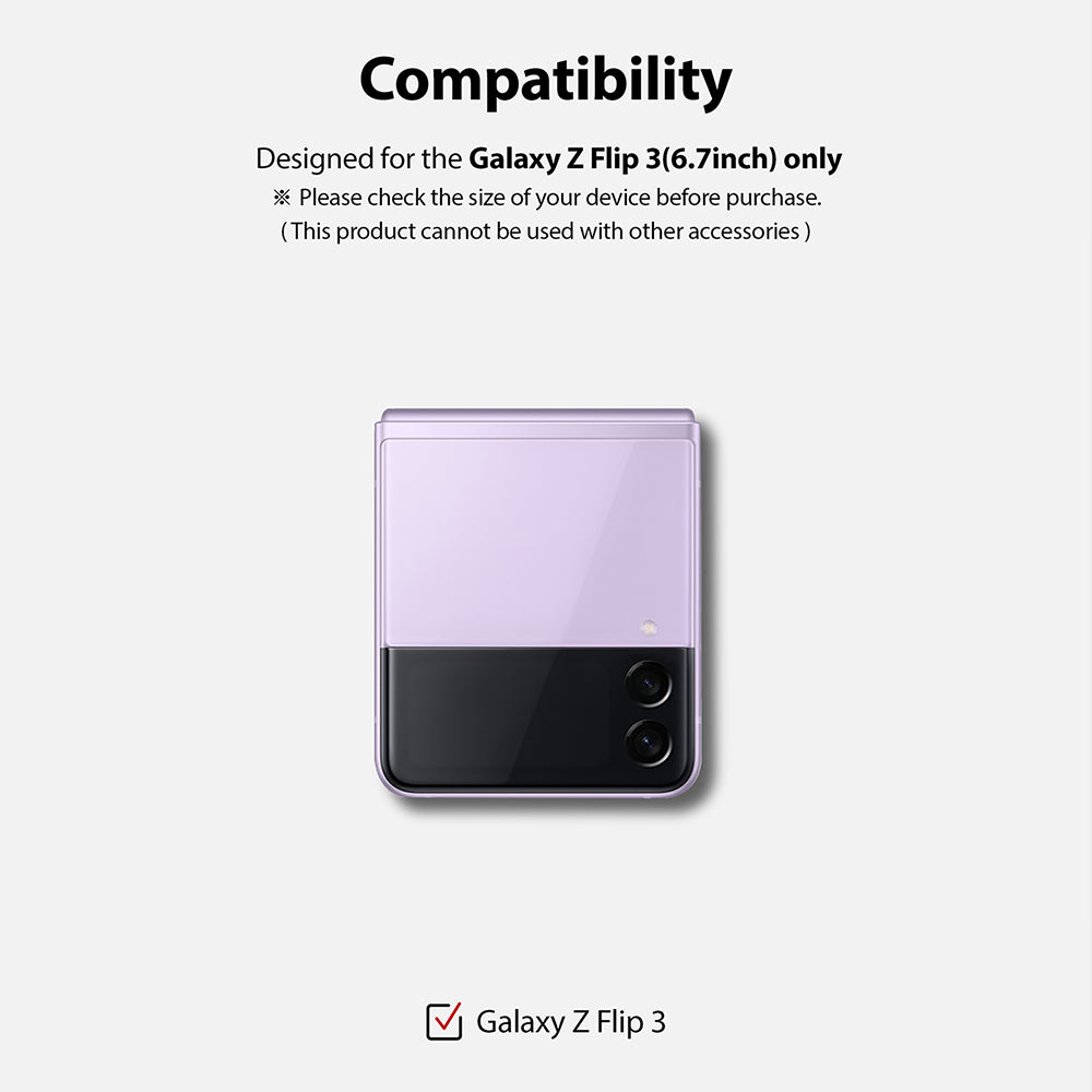Compatible with Galaxy Z Flip 3 only