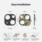 iPhone 13 / 13 Mini | Camera Styling - Easy Installation