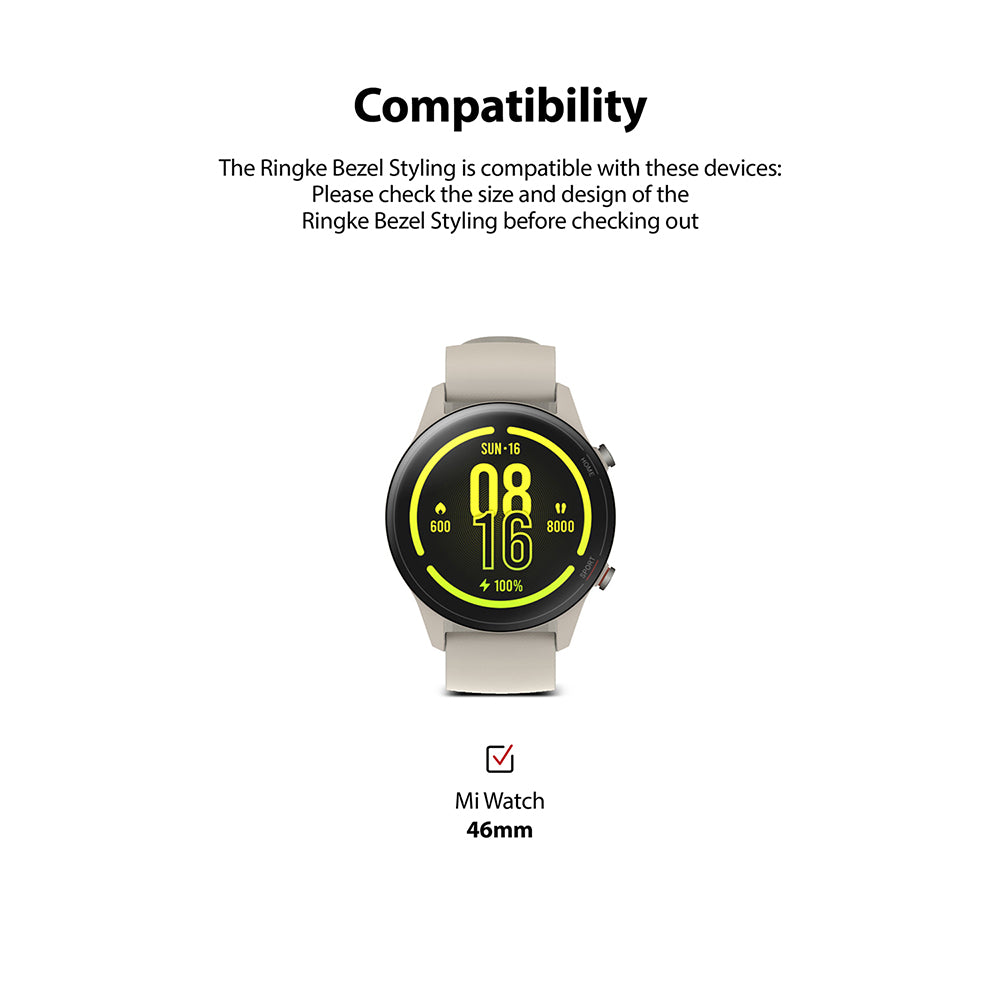 Ringke Bezel Styling | Xiaomi Mi Watch 46-01 - Ringke Official Store