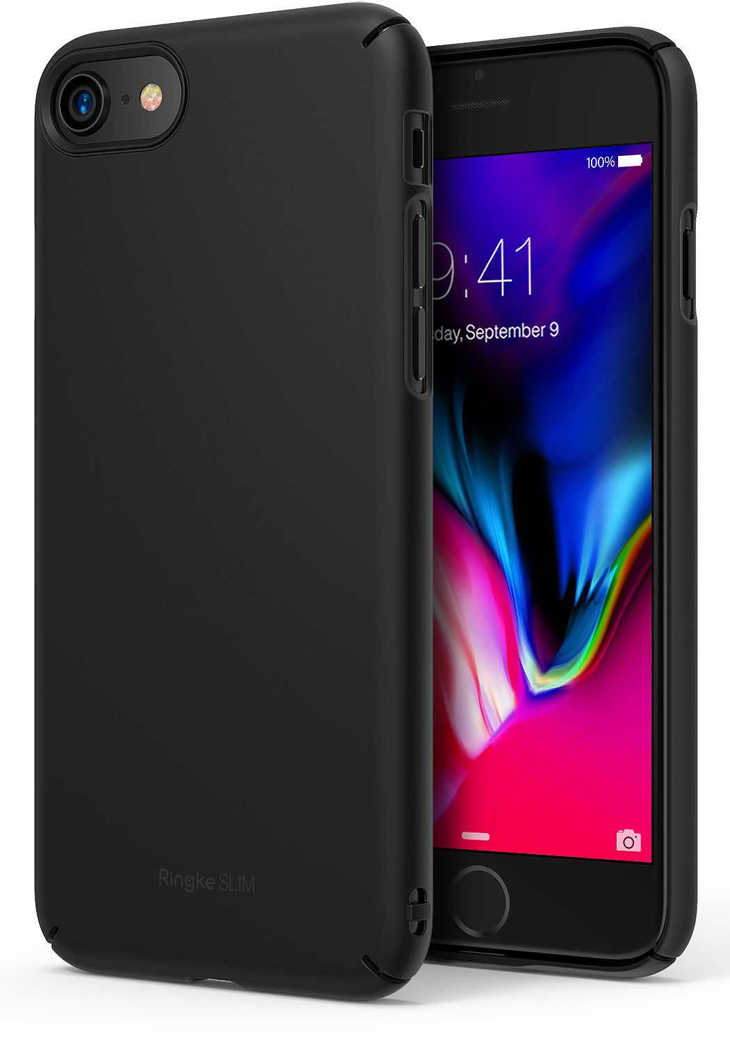 iPhone 8 / 7 / SE 2020 / SE 2022 Case | Slim/Slot - Black – Ringke