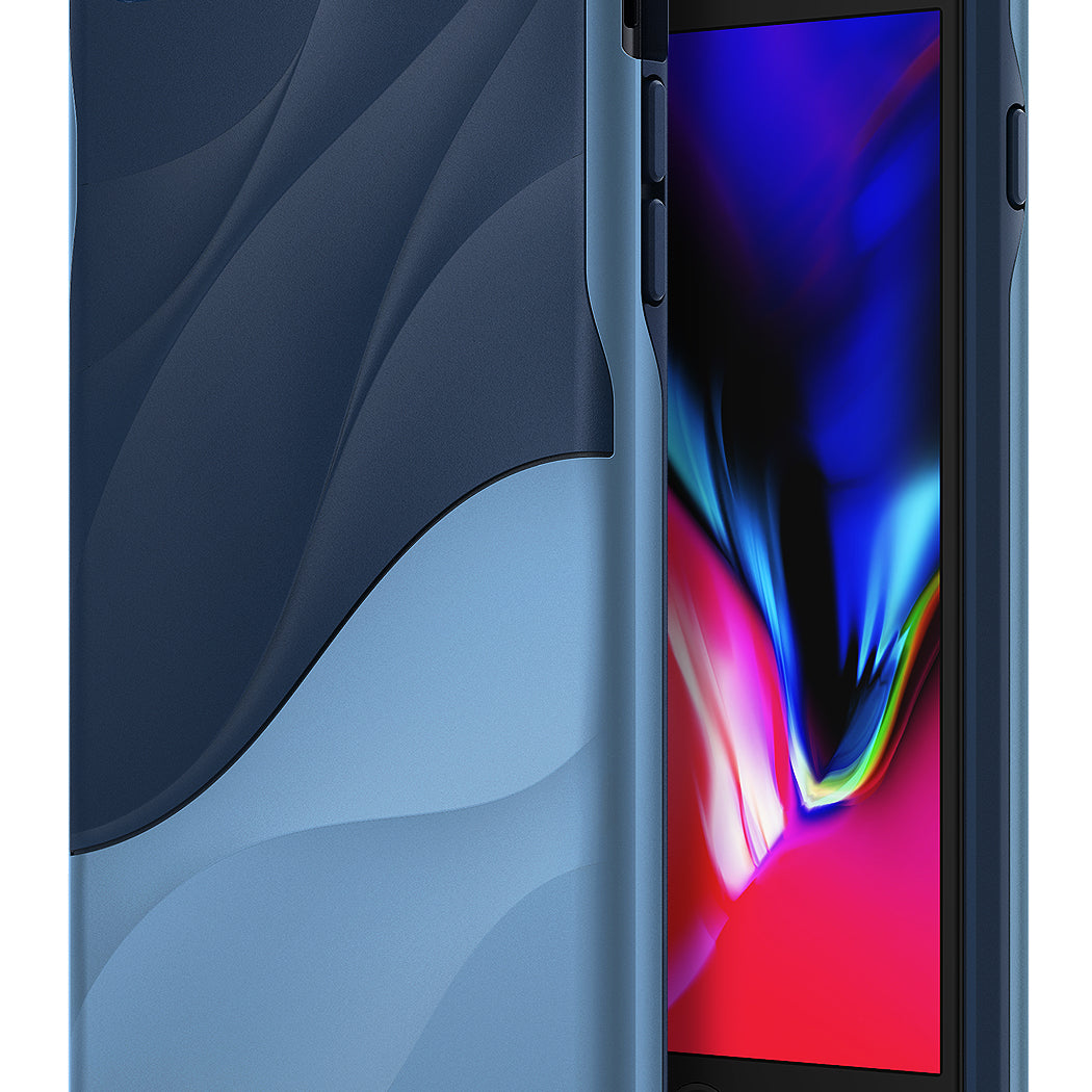 iPhone 8 Plus / 7 Plus Case | Wave - Coastal Blue