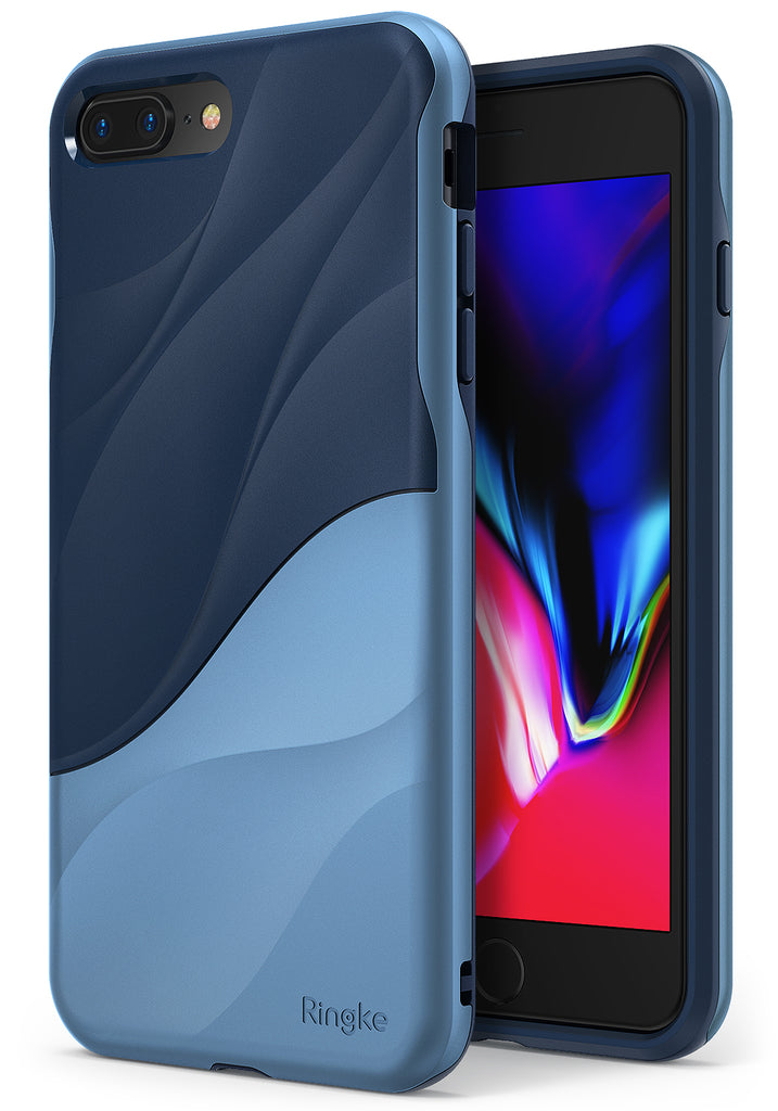iPhone 8 Plus / 7 Plus Case | Wave - Coastal Blue