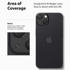 iPhone 13 / 13 Mini | Camera Styling - Area of Coverage. 