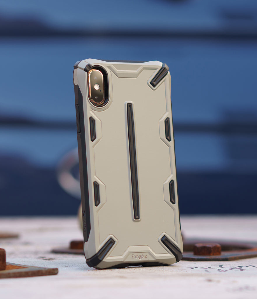 ringke dual-s for iphone xs case cover main sand