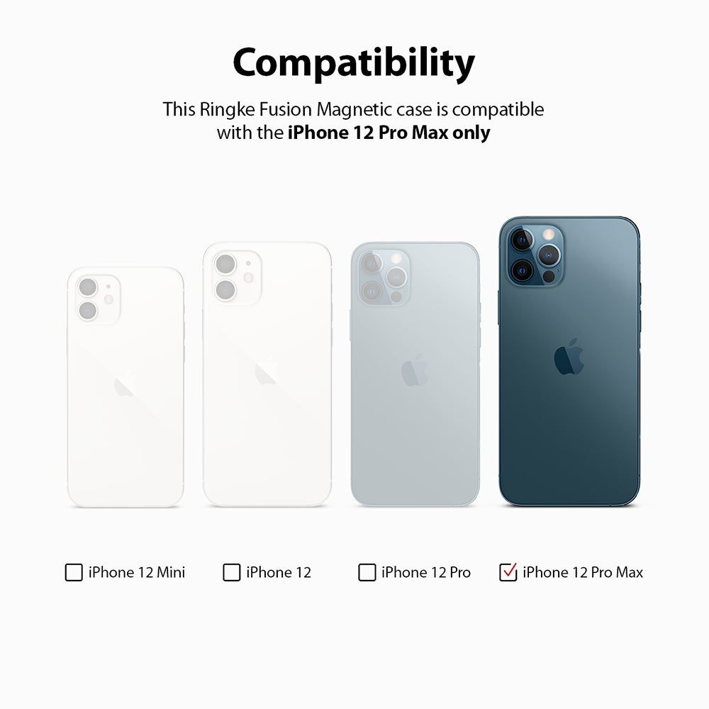 compatible with iPhone 12 Pro Max only