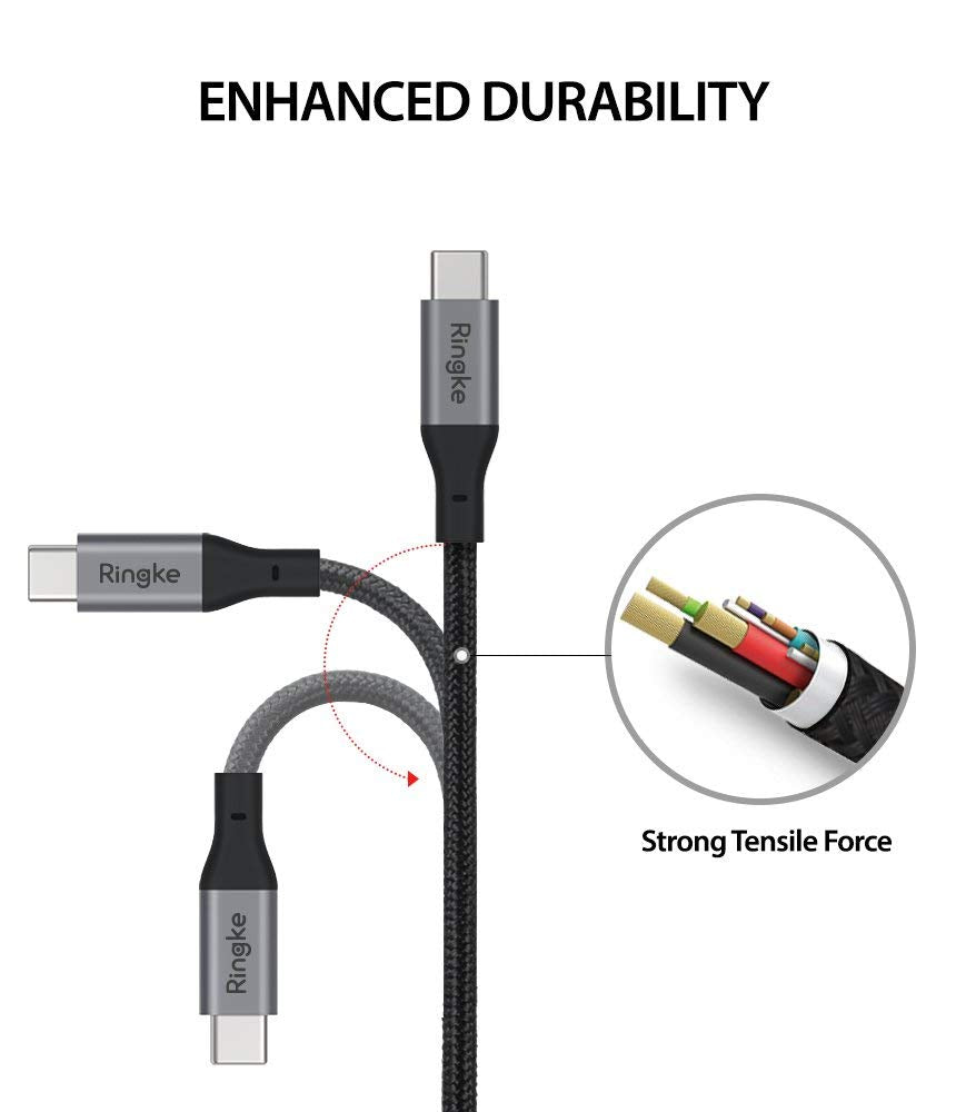 ringke usb type c to c cable ft
