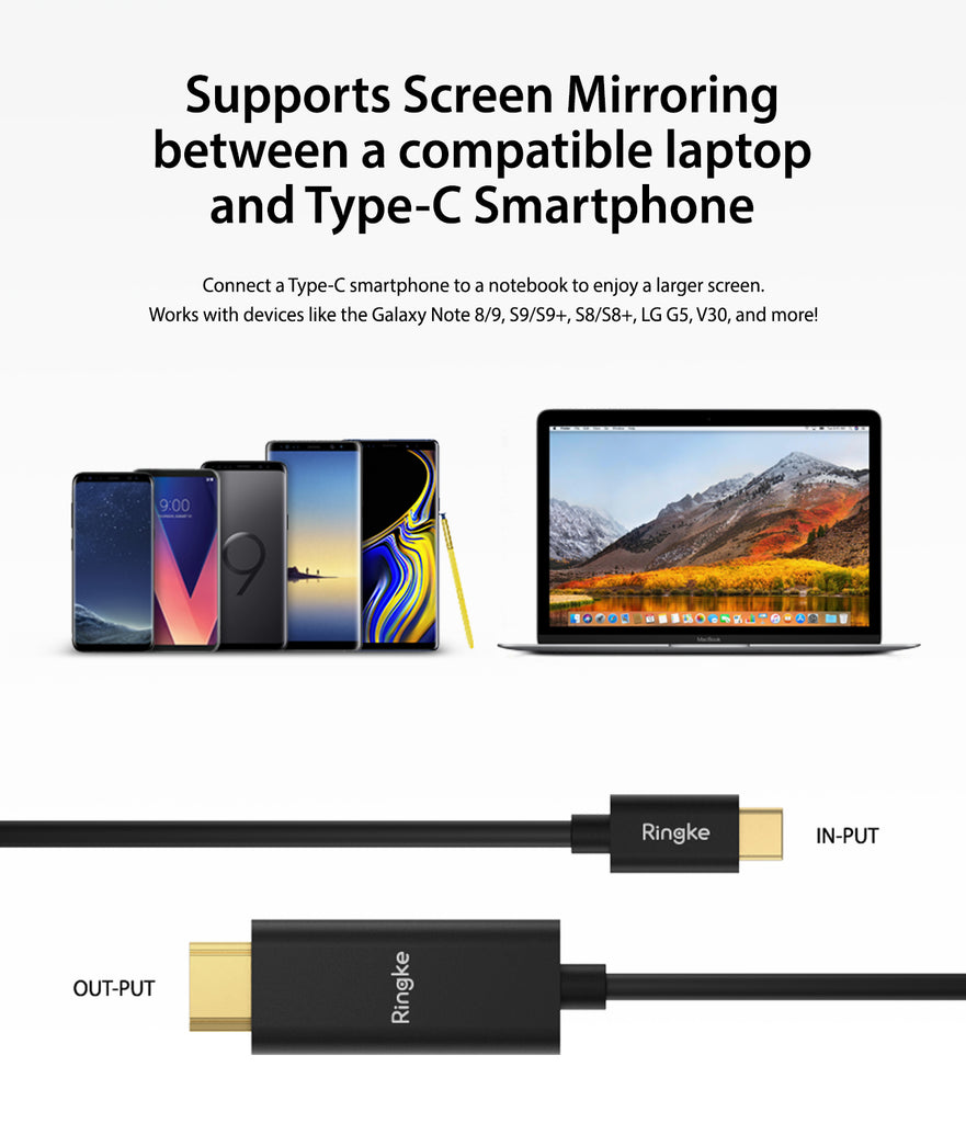 Type C to 4K Cable - Ringke Official Store