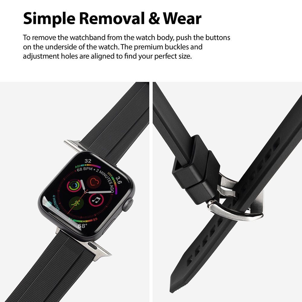 Apple Watch 49mm / 45mm / 44mm / 42mm Band | Rubber One Prime