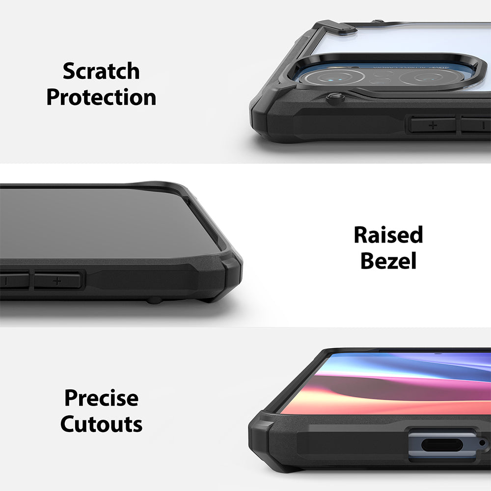 scratch resistant protection with raised bezel