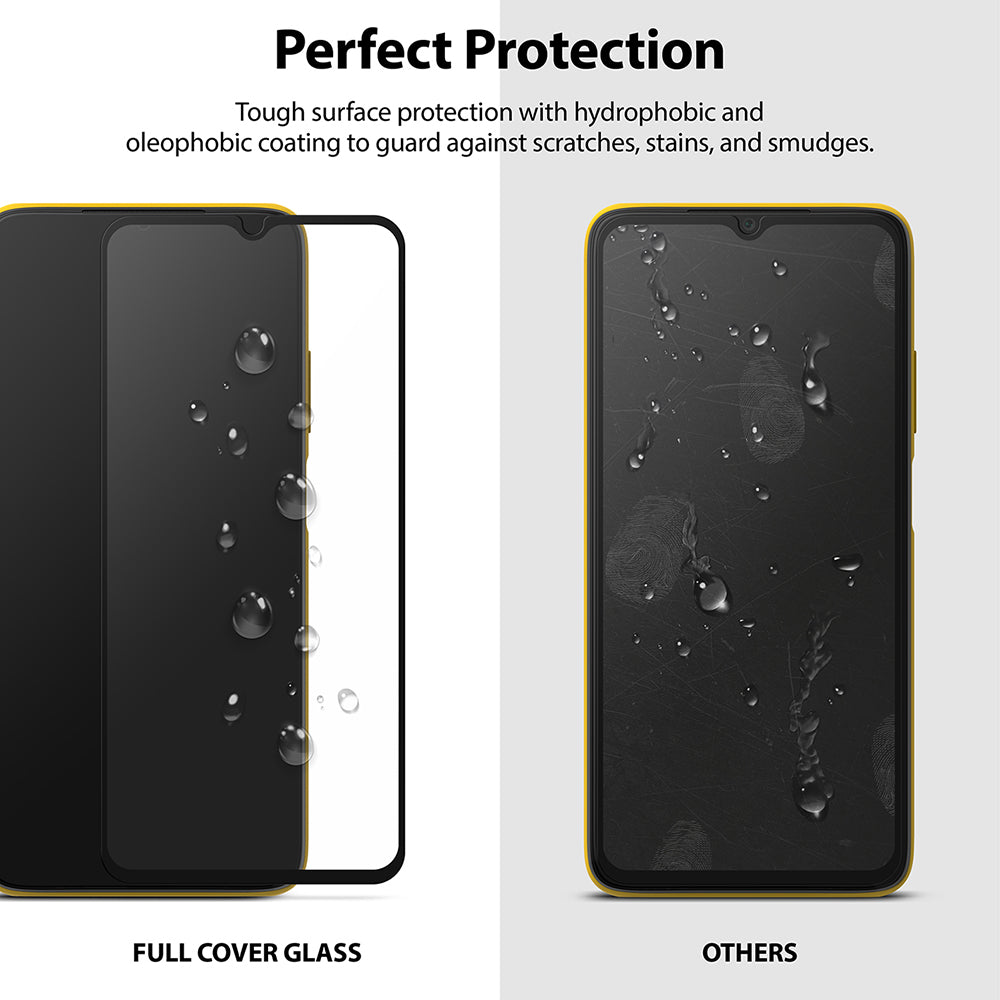 perfect protection - tough surface protection with hydrophobic and oleophobic coating