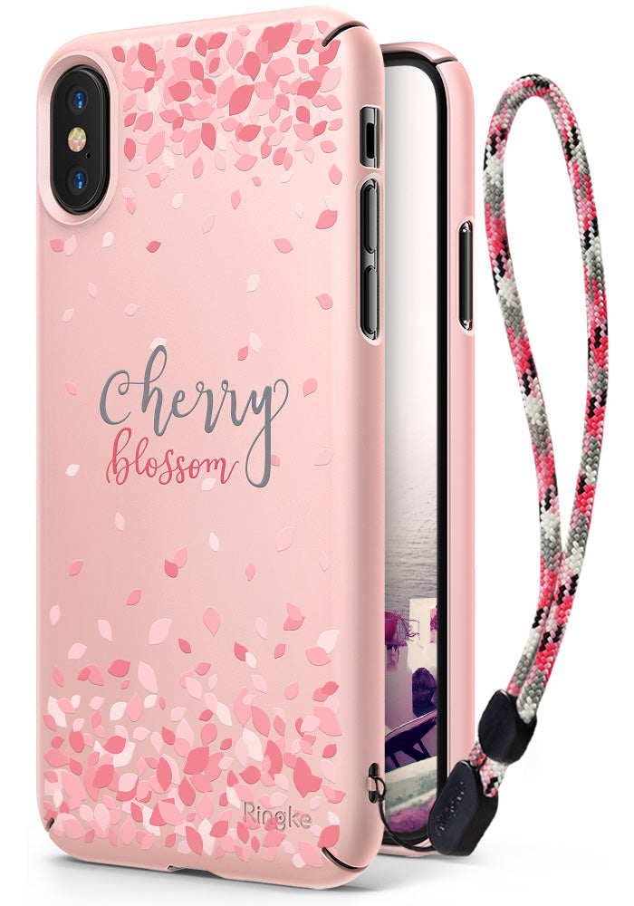 iPhone X Case | Slim (Cherry Blossom)
