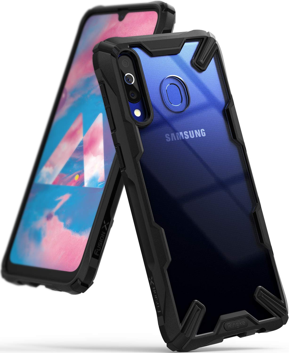 galaxy m30 fusion-x case black