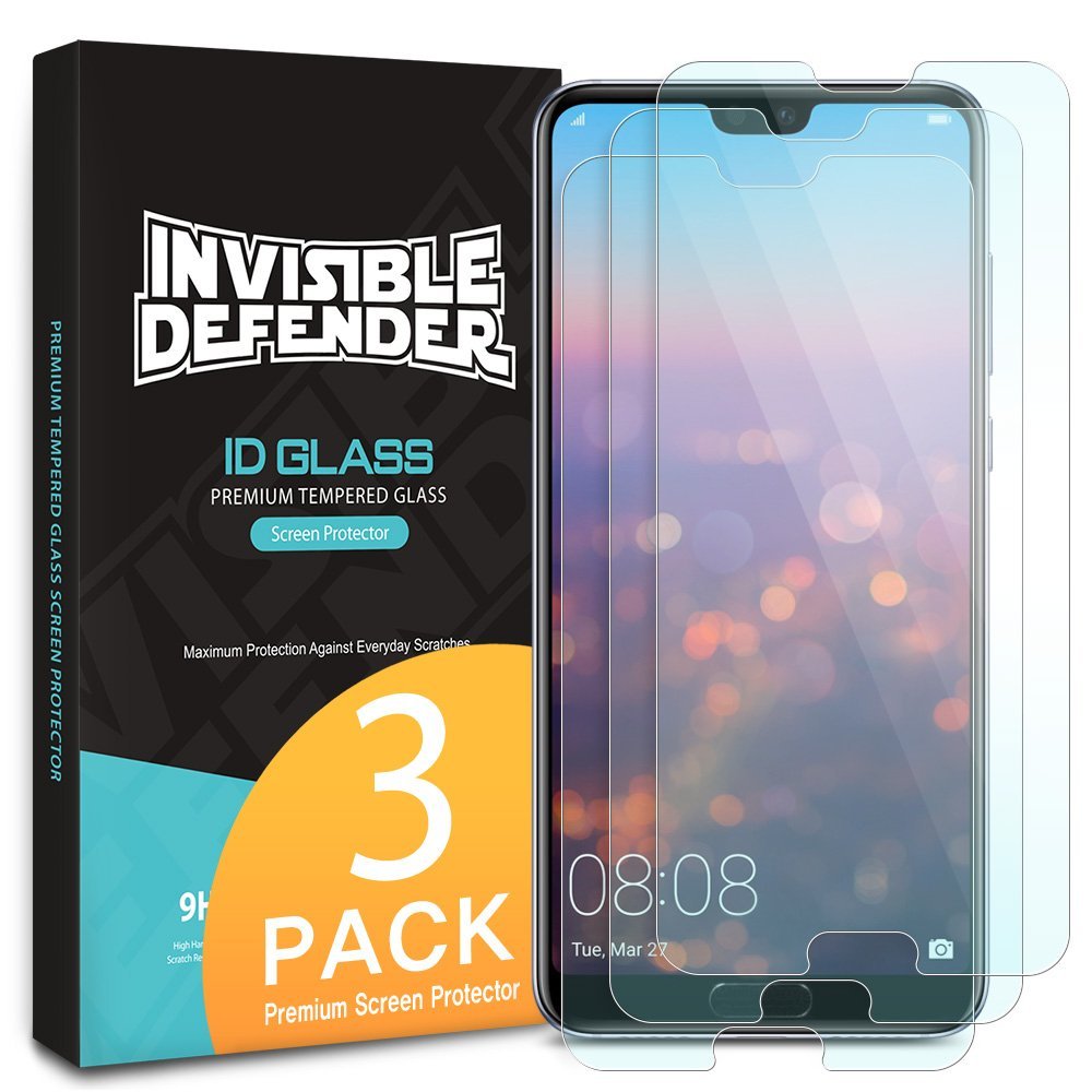 huawei p20 pro tempered glass 0 33mm 3 pack