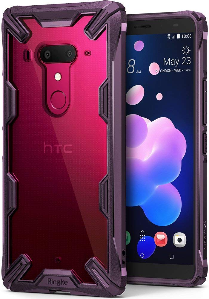 htc u12 plus fusion-x case lilac purple