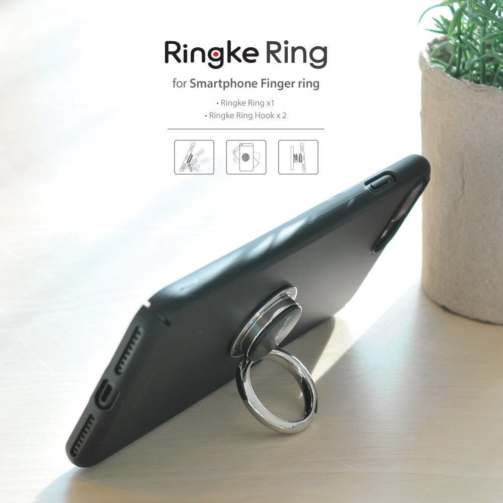 ringke ring value pack 2 free mount holder cradle 360 rotation grip kickstand holder