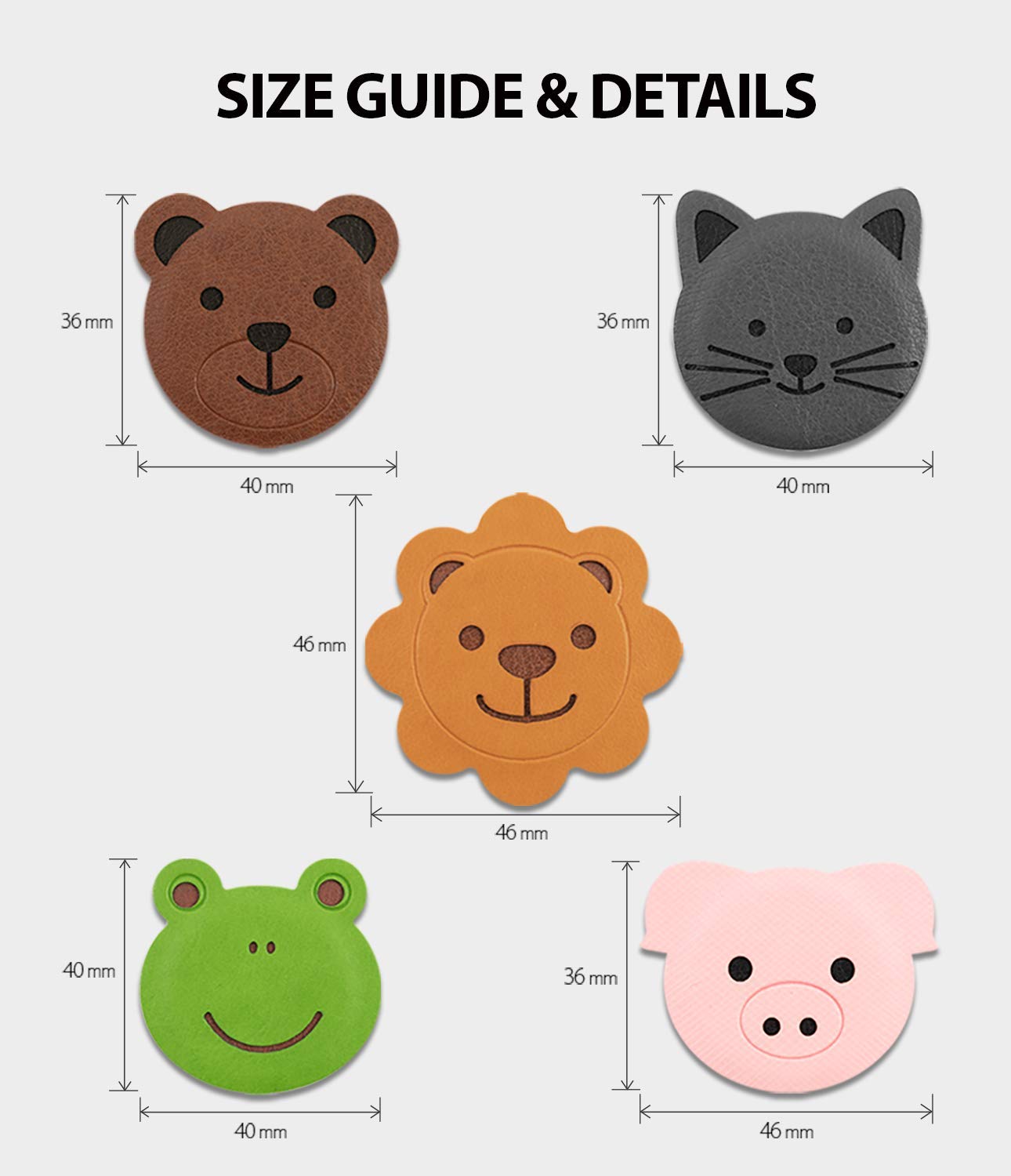 ringke magnetic character metal plate kit animal edition size guide