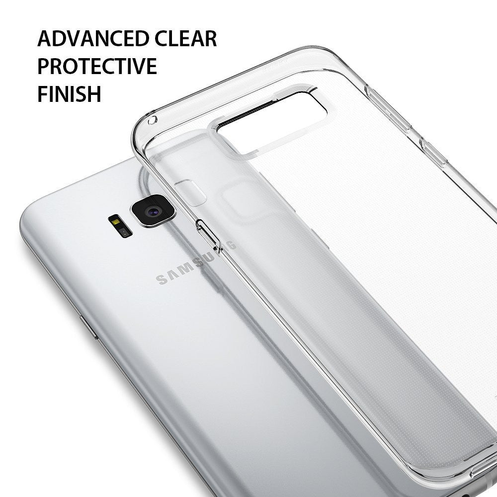 samsung galaxy s8 plus case ringke air case extreme lightweight thin transparent soft flexible tpu case