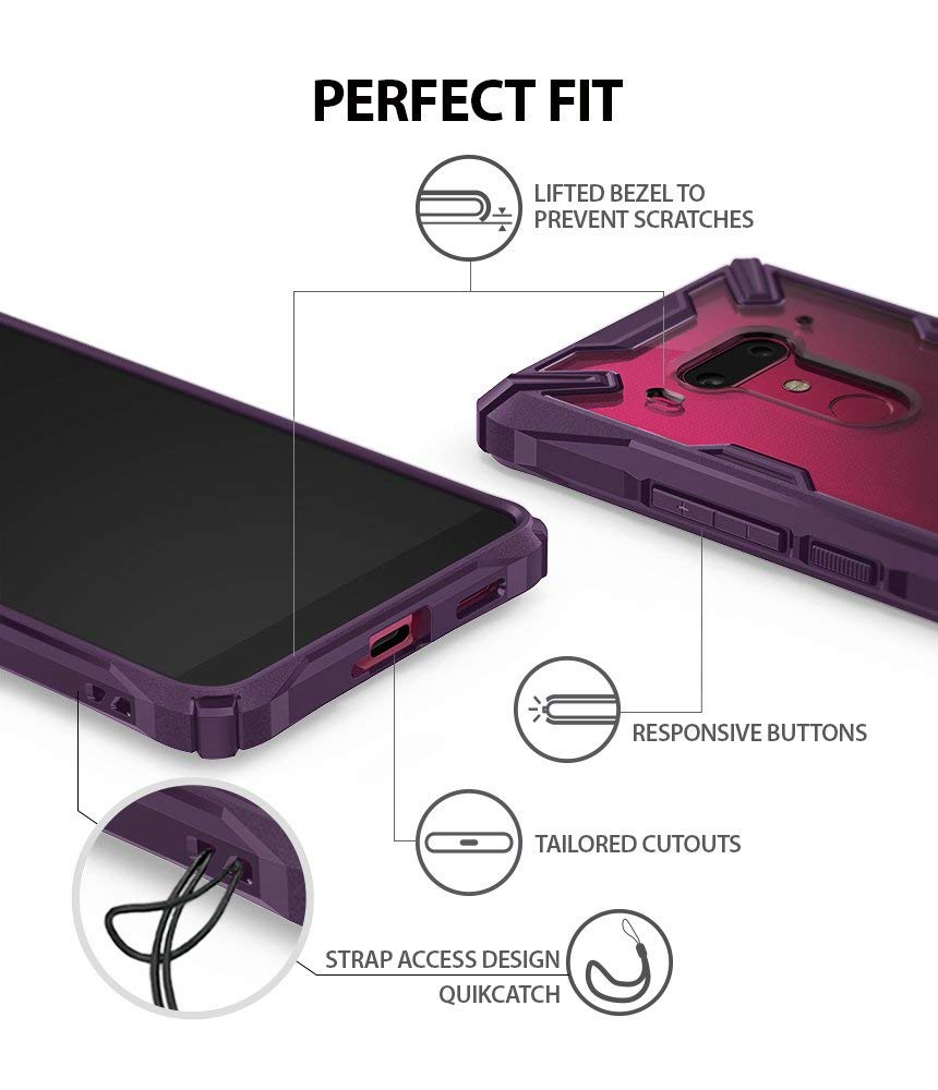 lifted bezel to prevent scratches, responsive buttons, tailored cutouts, strap access design
