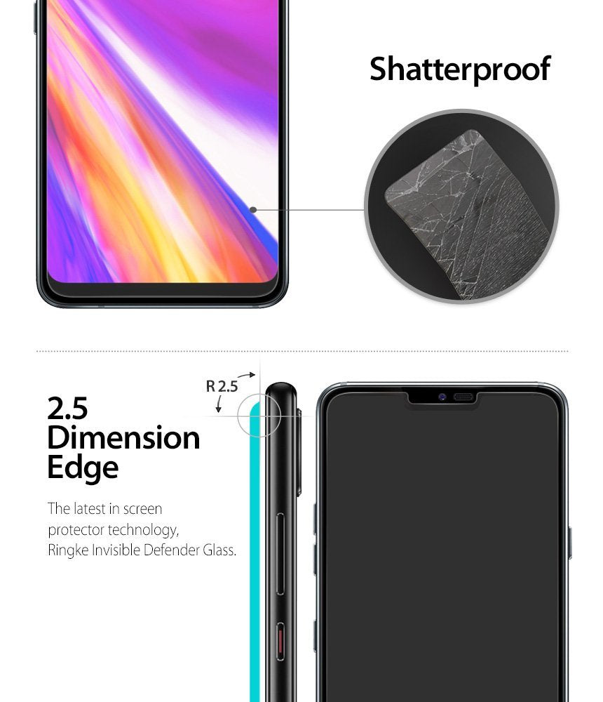 shatterproof / 2.5 dimension edge