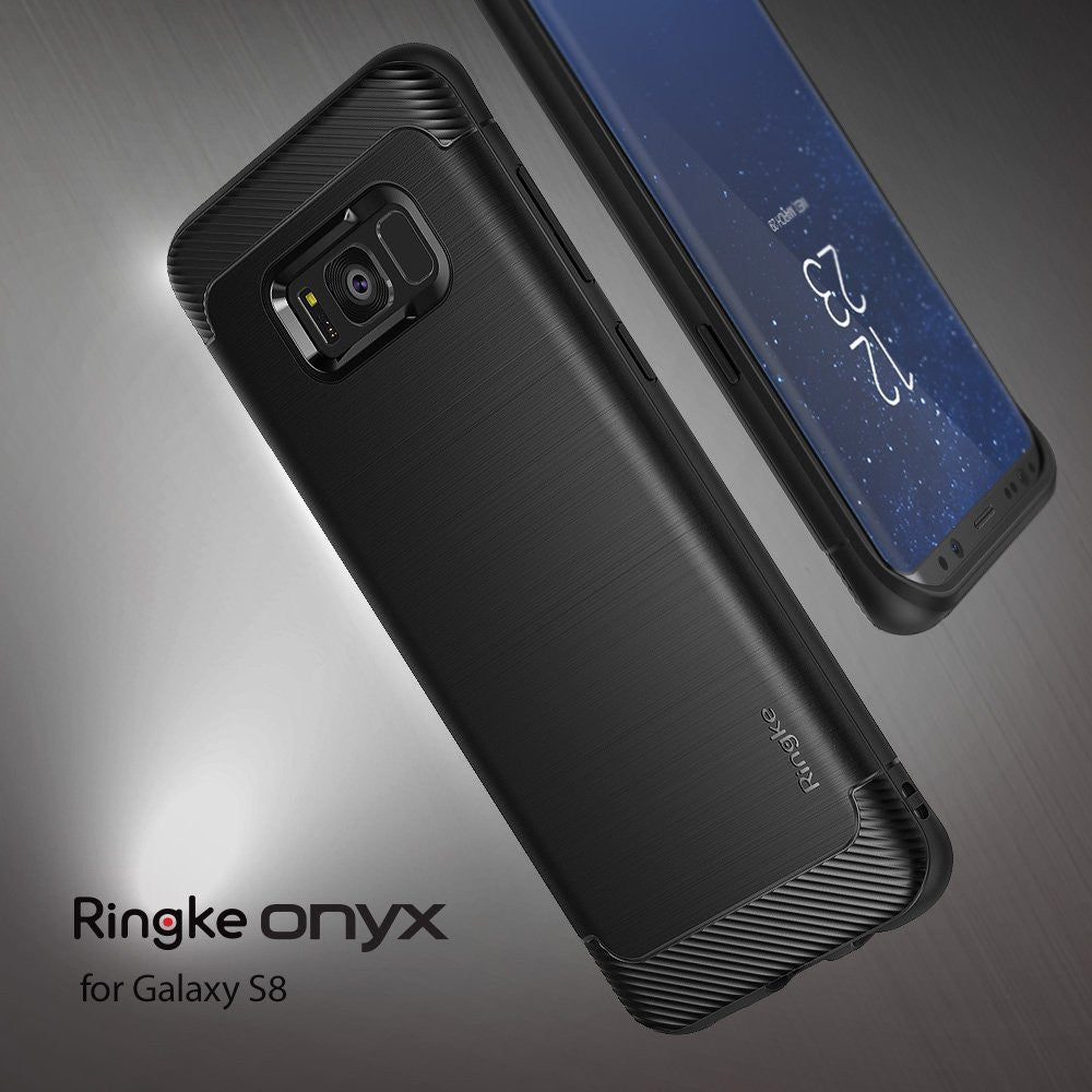 samsung galaxy s8 case ringke onyx case crystal clear pc back tpu bumper case