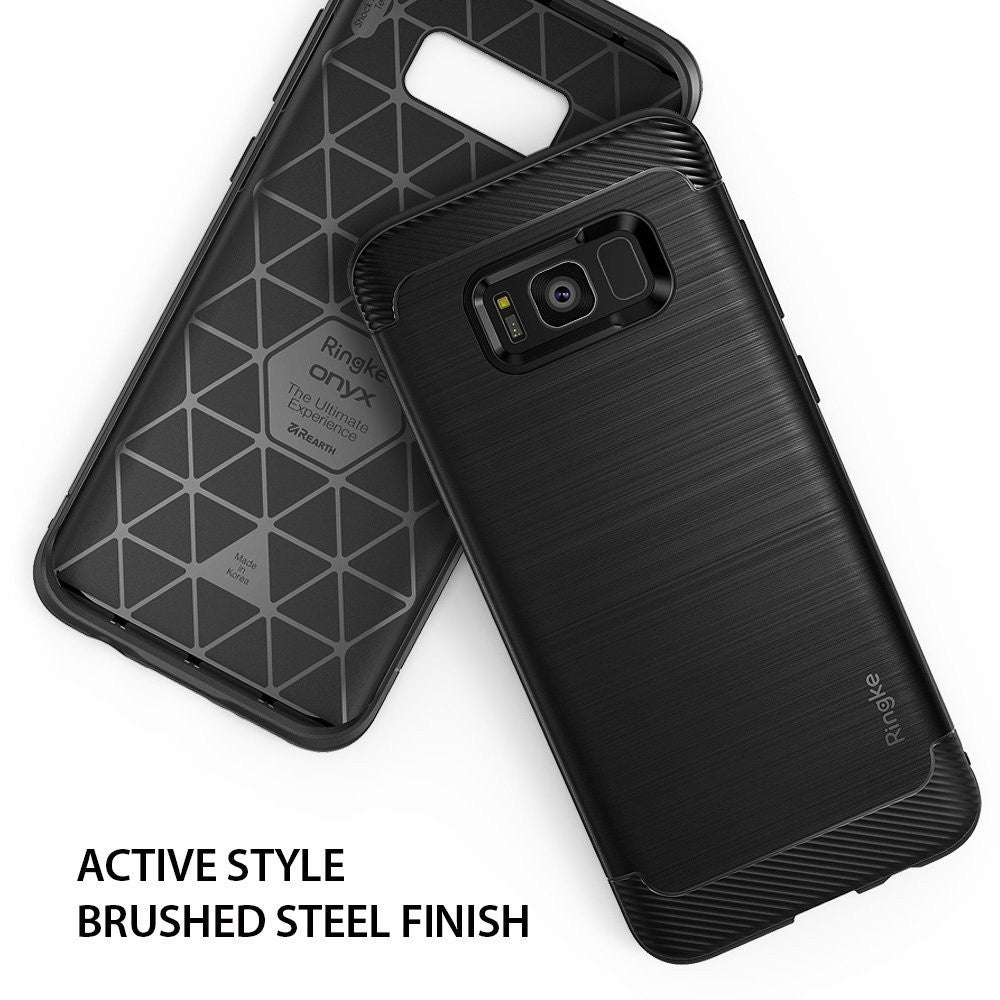 samsung galaxy s8 case ringke onyx case crystal clear pc back tpu bumper case