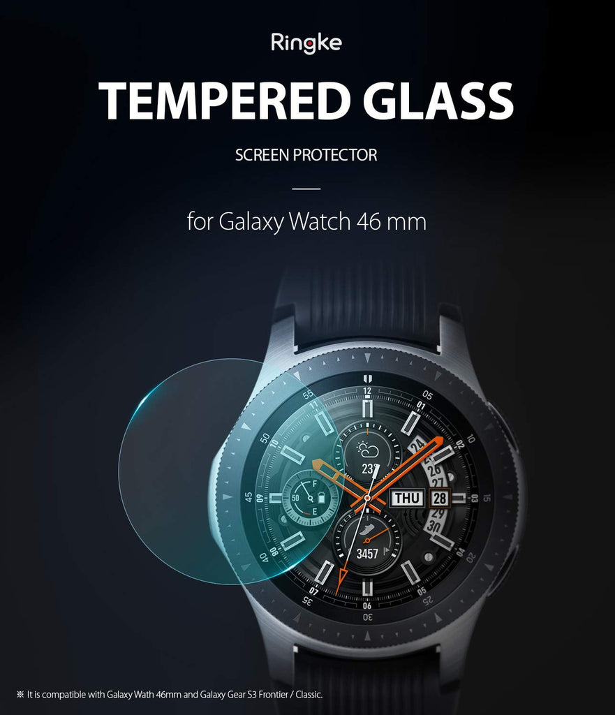 samsung galaxy watch mm gear s3 invisible defender glass