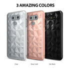 available in clear, rose gold, ink black