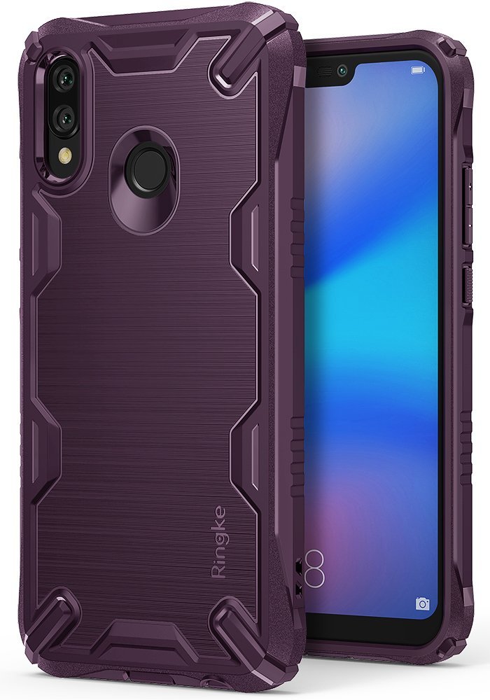 huawei p20 lite fusion-x case lilac purple