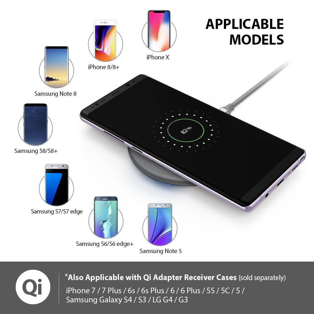 applicable models . compatible with most of wireless charging supported devices
