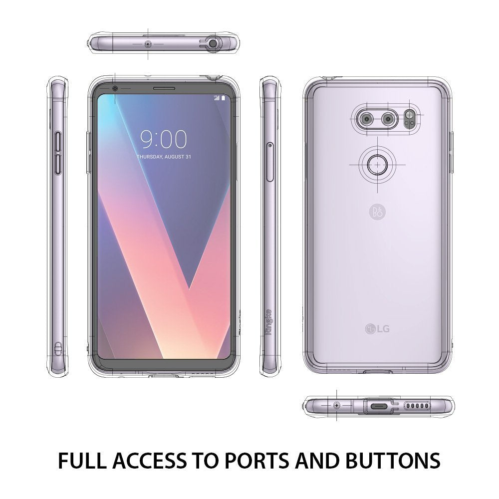 full access to all ports and buttons
