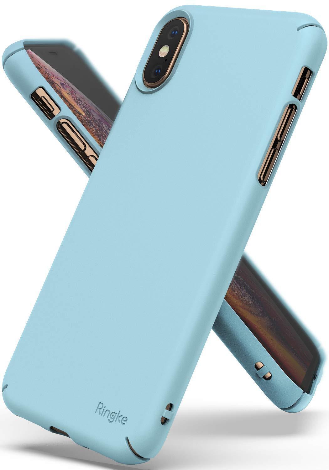 ringke slim for apple iphone xs case cover sky blue