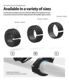 ringke spider grip bike mount with secure elastic bands - compatible with various sizes of bike bars 