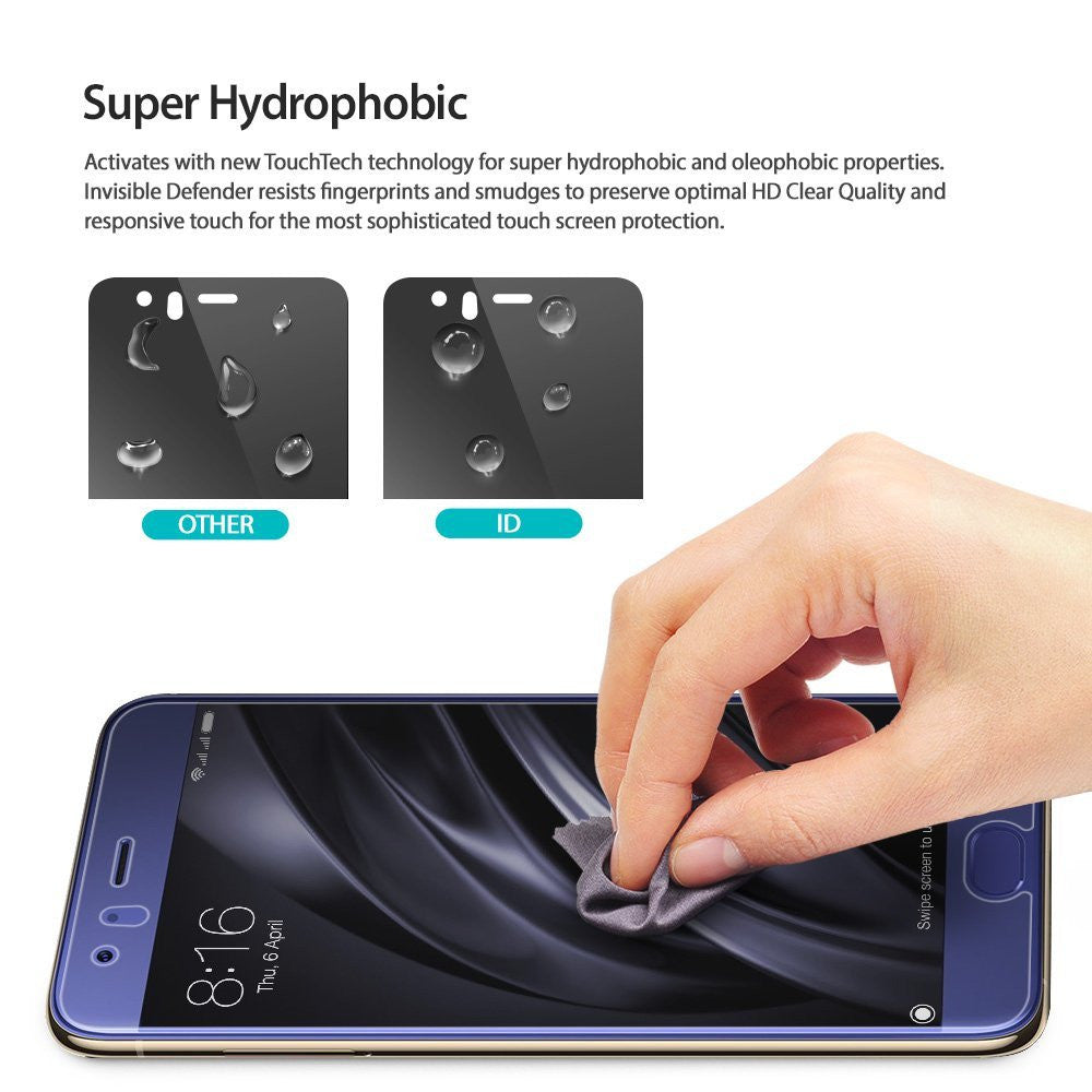 xiaomi mi6 ringke invisible defender 4 pack hd clearness screen protector
