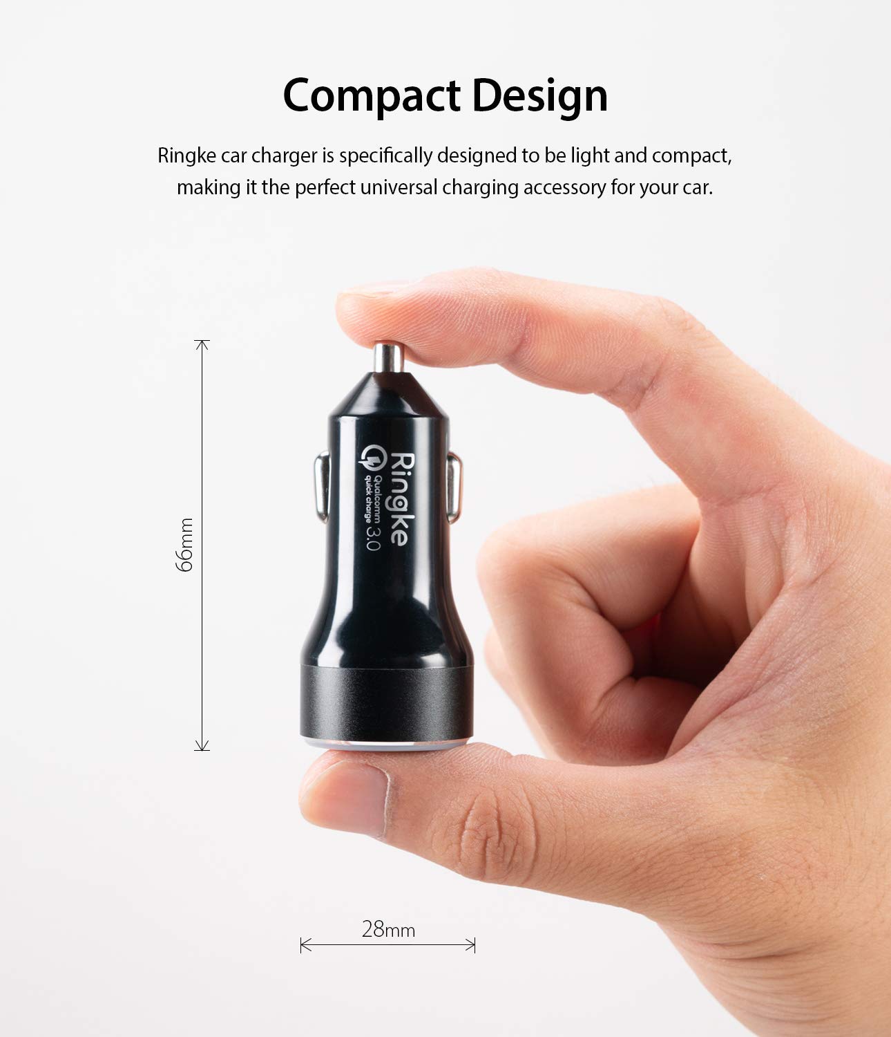 ringke realx2 quick charge 3.0 compact design