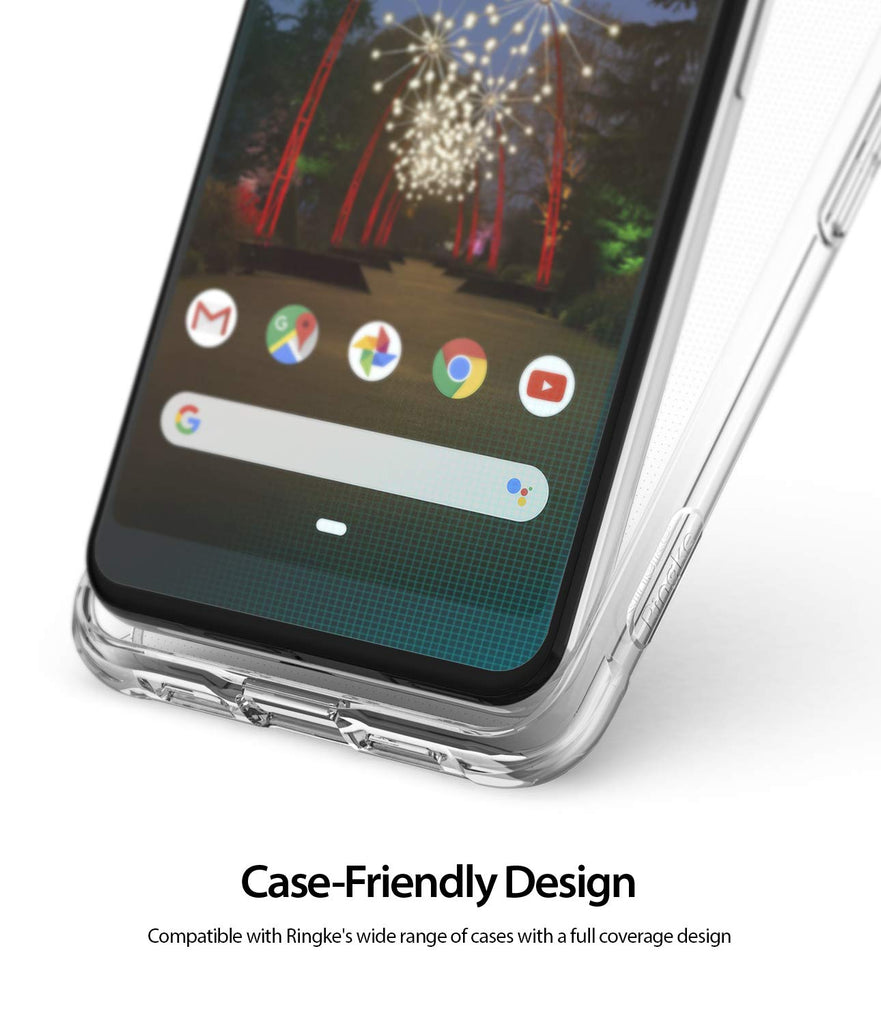 Ringke Dual Easy Film [2 Pack] Designed for Google Pixel 3a XL Screen Protector