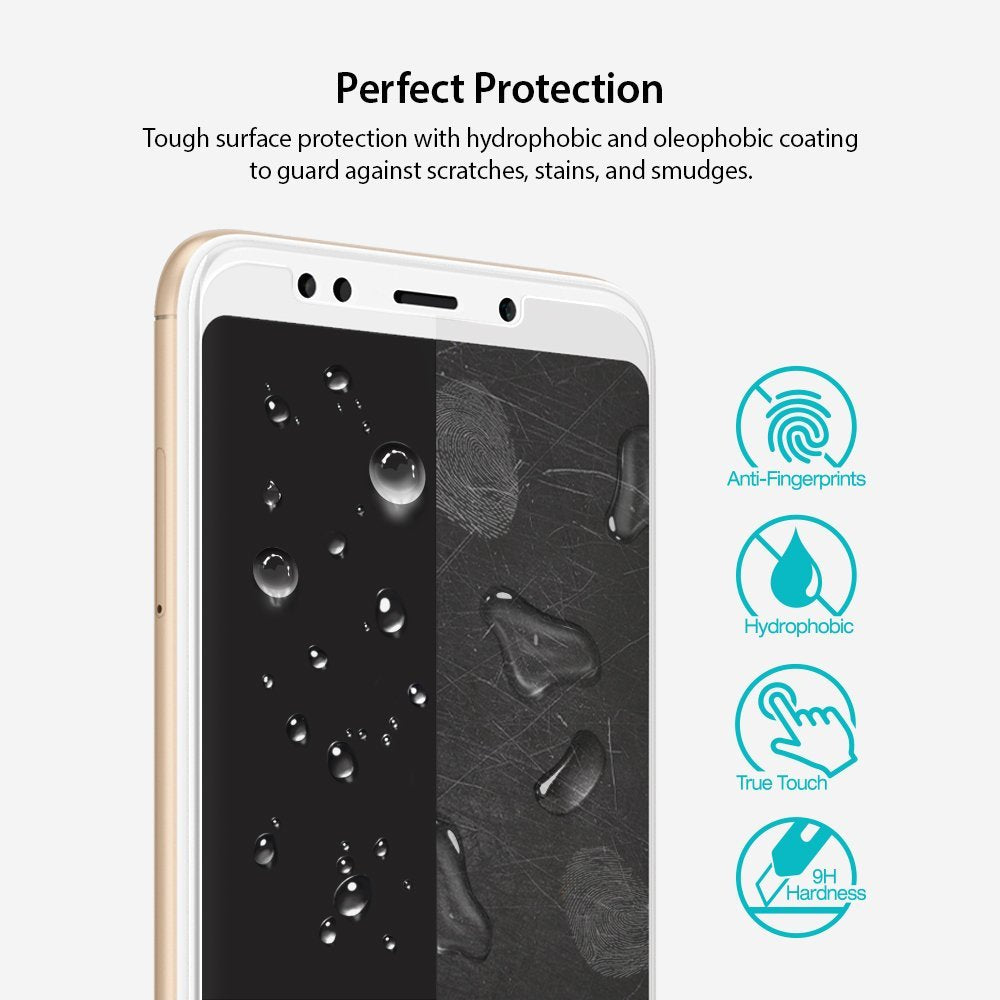 surface protection with hydro+oleophobic coating