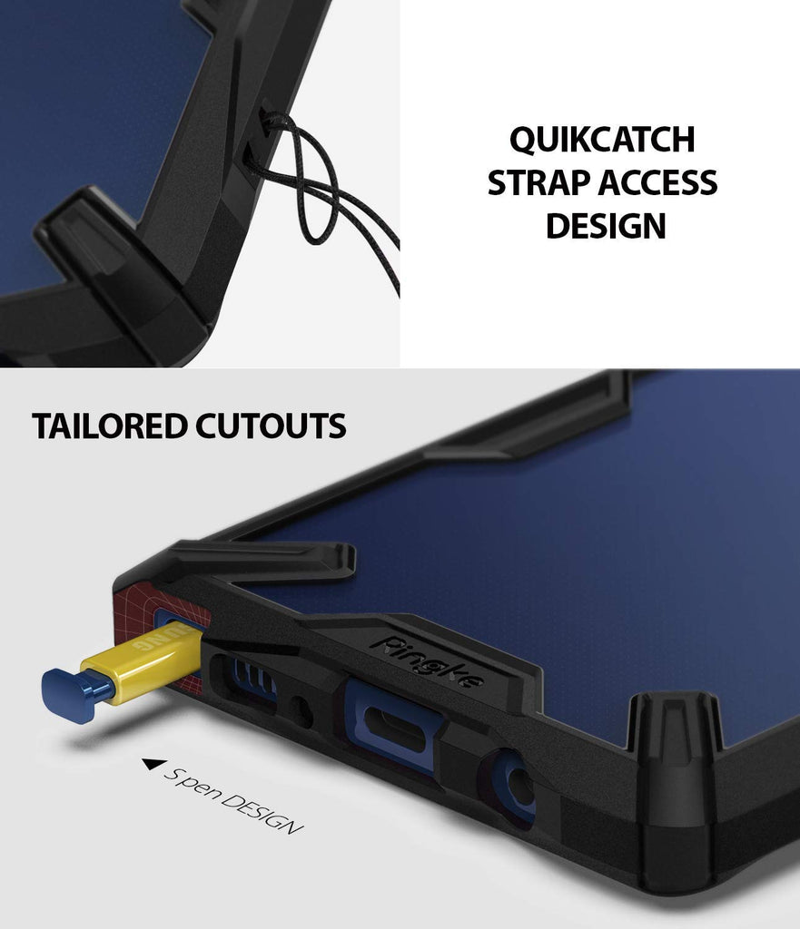 tailored button and s pen cutouts