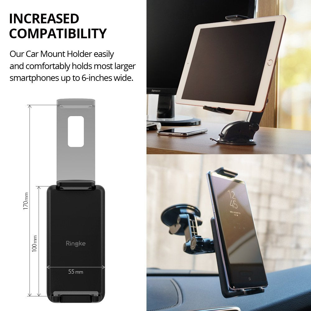 ringke monster car mount - compatible with most smartphones