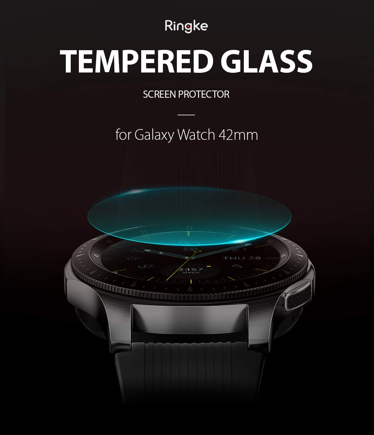 samsung galaxy watch mm invisible defender glass