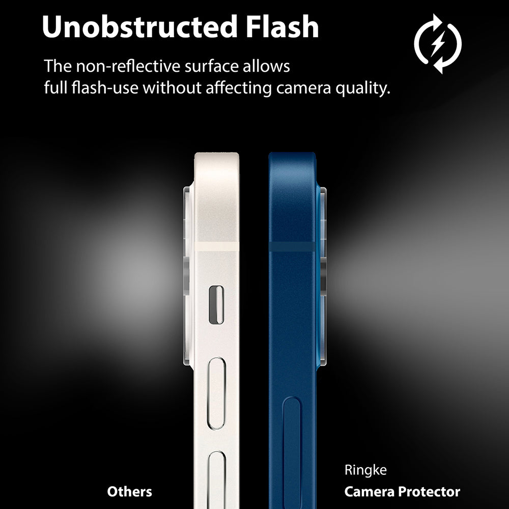 unobstructed flash