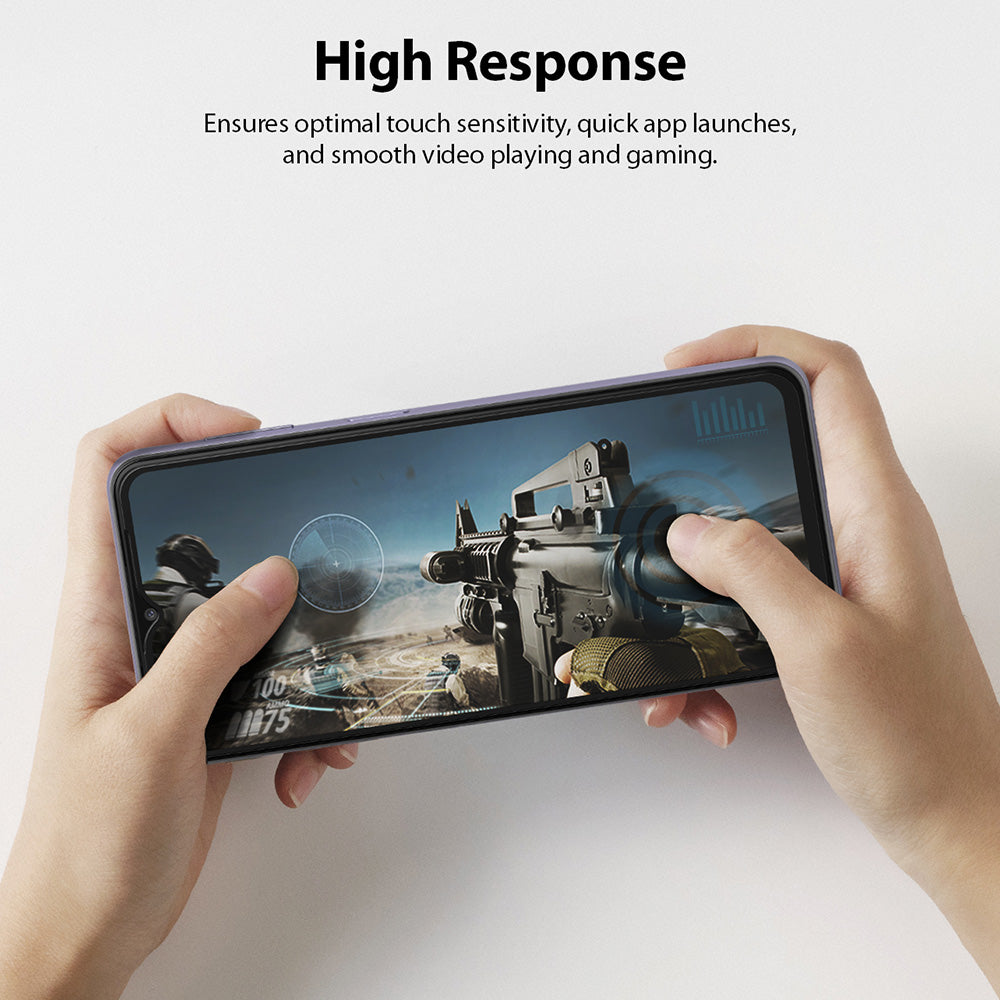 high response ensures optimal touch sensitivity, quick app launches, and smooth video playing and gaming