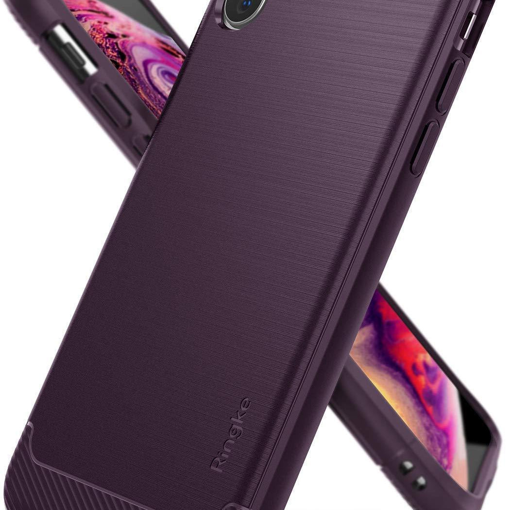 ringke onyx for iphone xs case cover main lilac purple