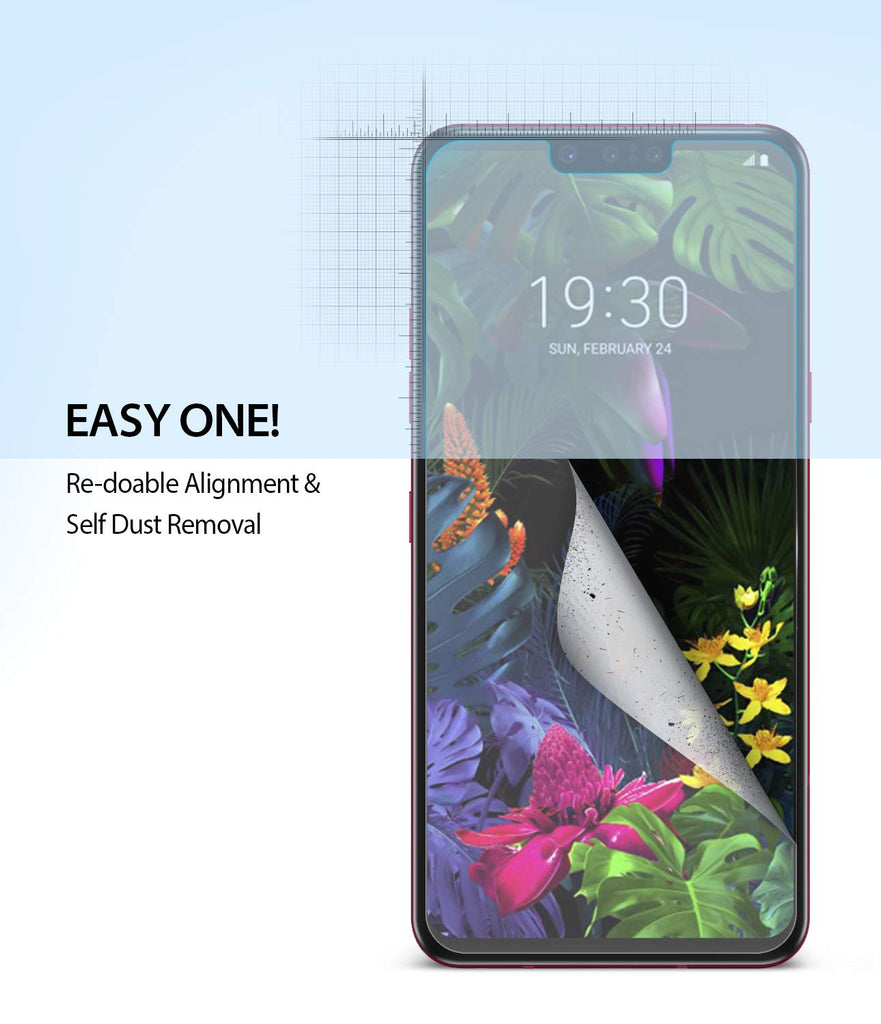 lg g8 thinq dual easy full cover screen protector 2 pack