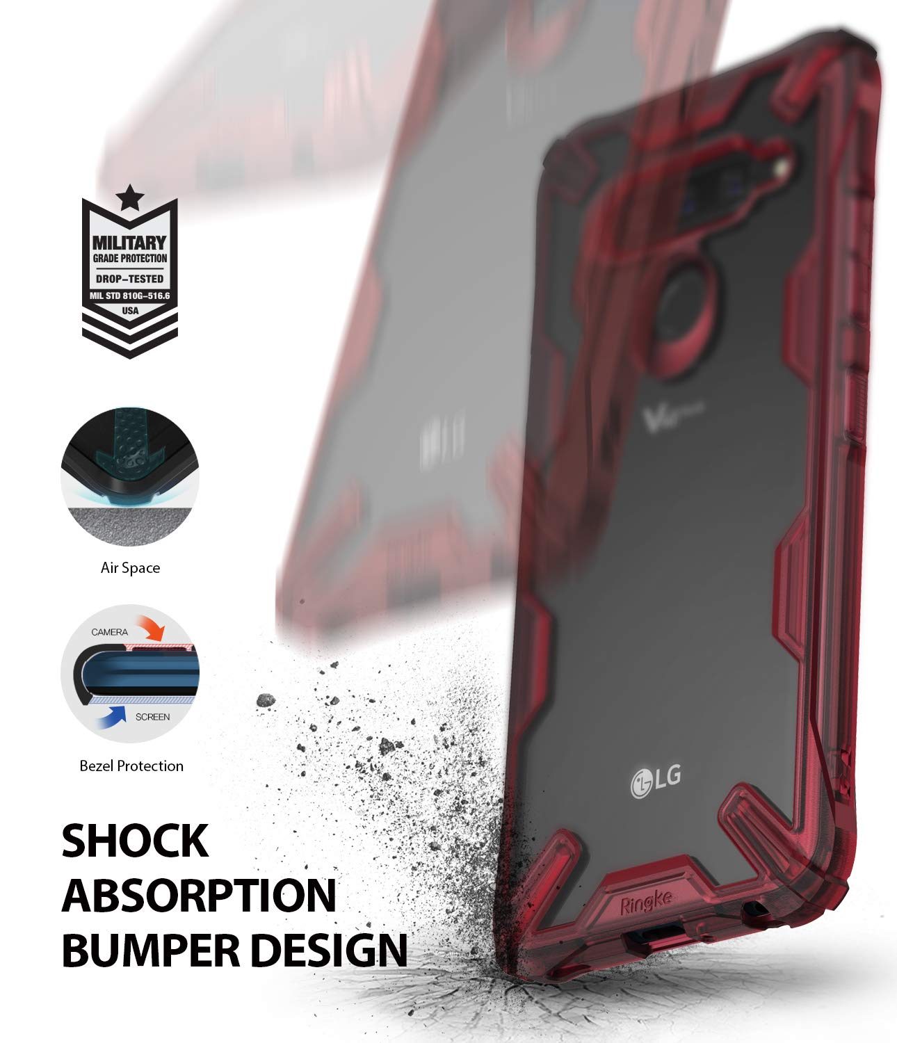 shock absorption bumper design