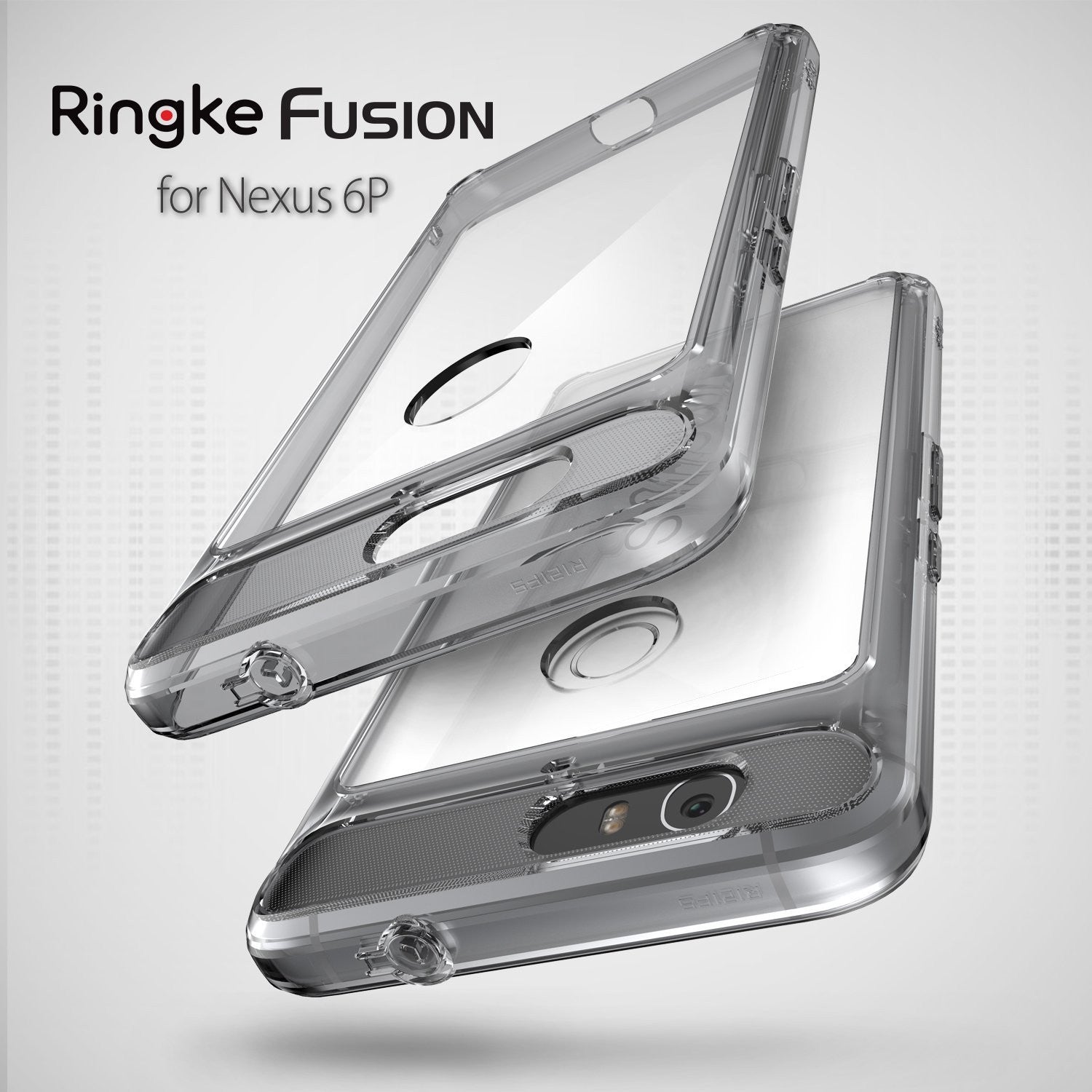 ringke fusion clear transparent hard back case cover for google nexus 6p main 