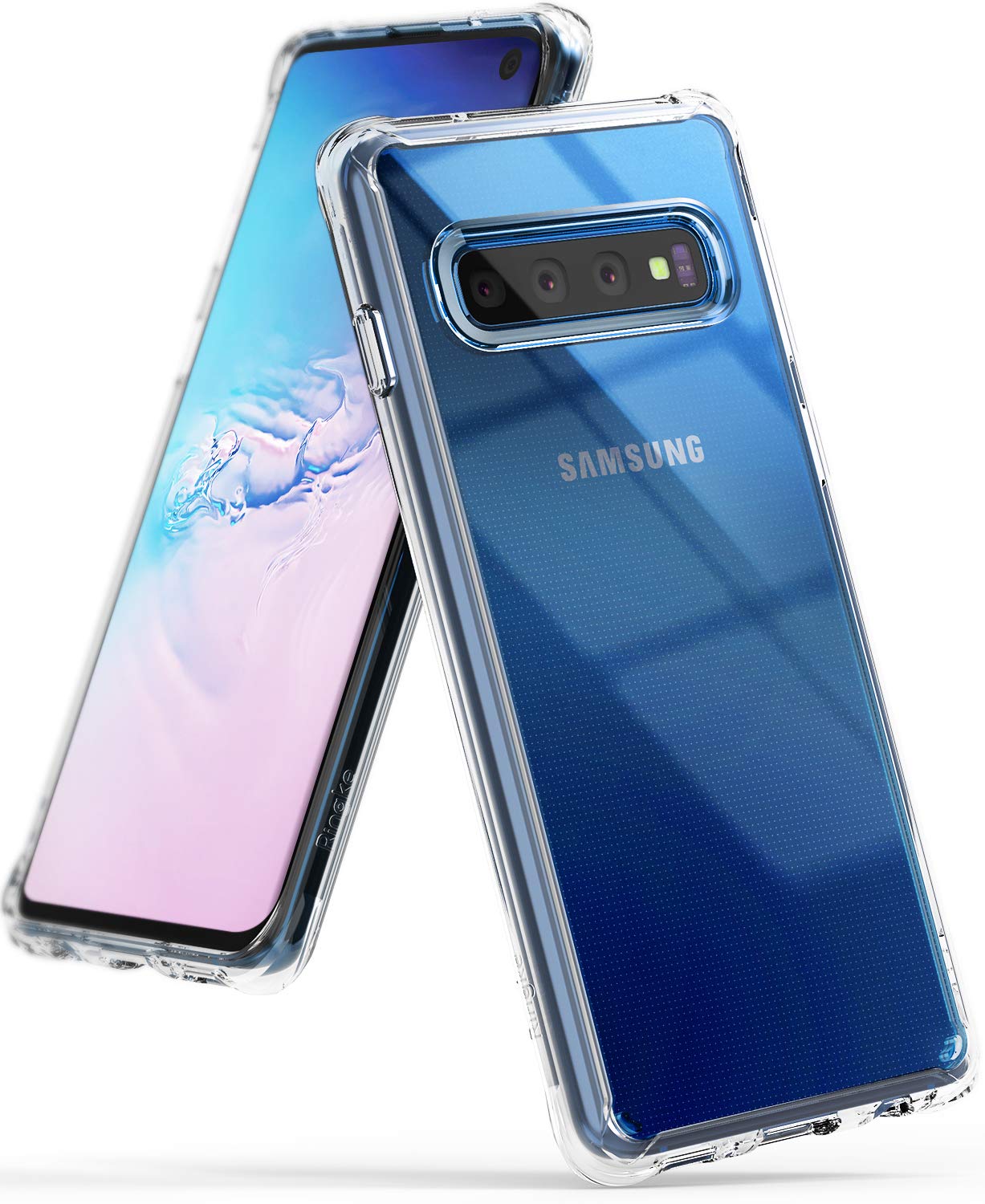 galaxy s10 fusion case clear