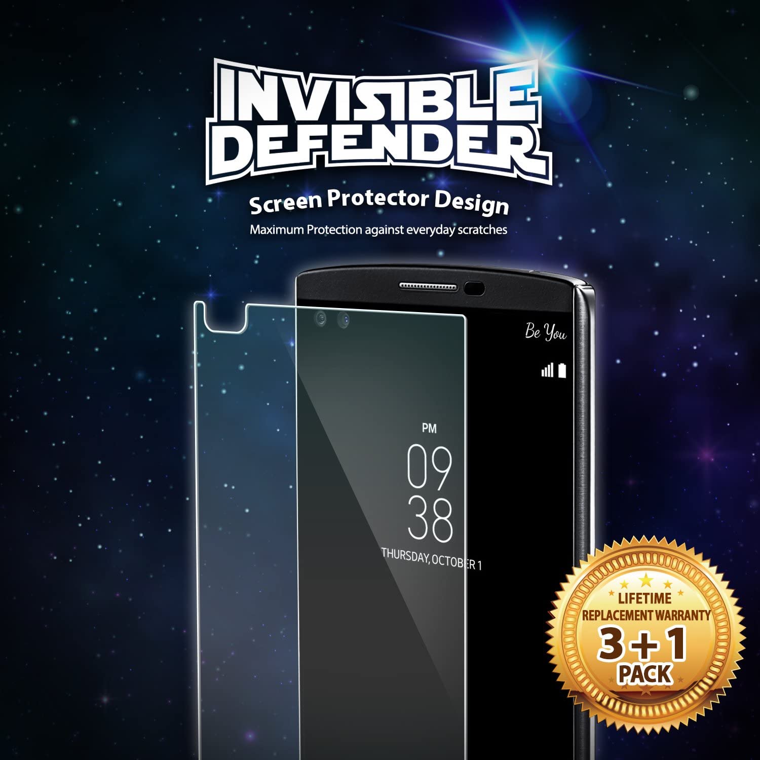 lg v10 screen protector - ringke invisible defender