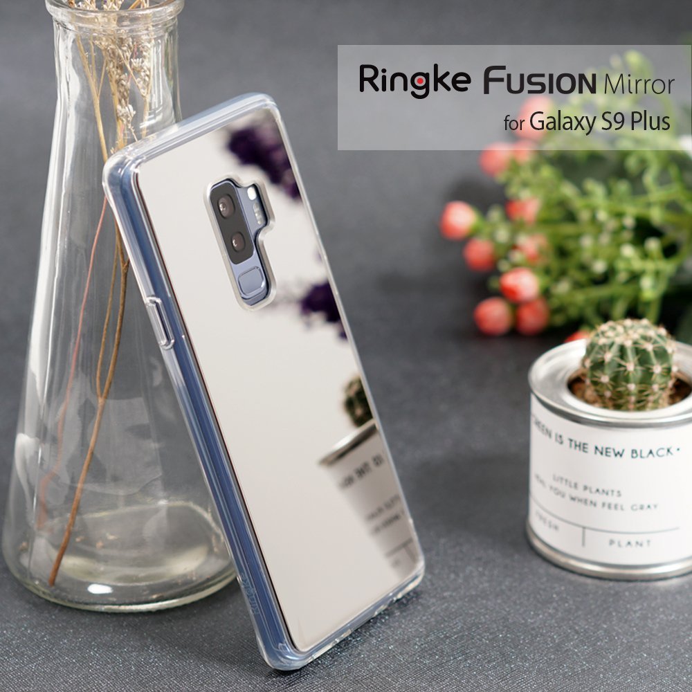 ringke mirror back cover case for galaxy s9 plus silver