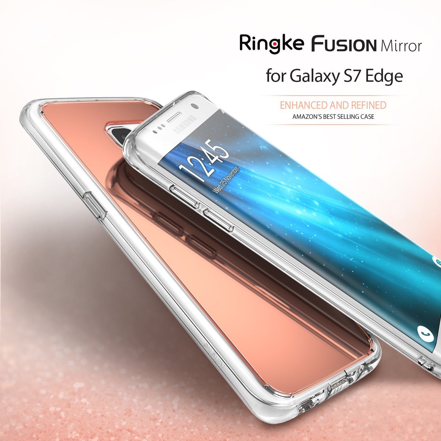 galaxy s7 edge fusion case mirror case