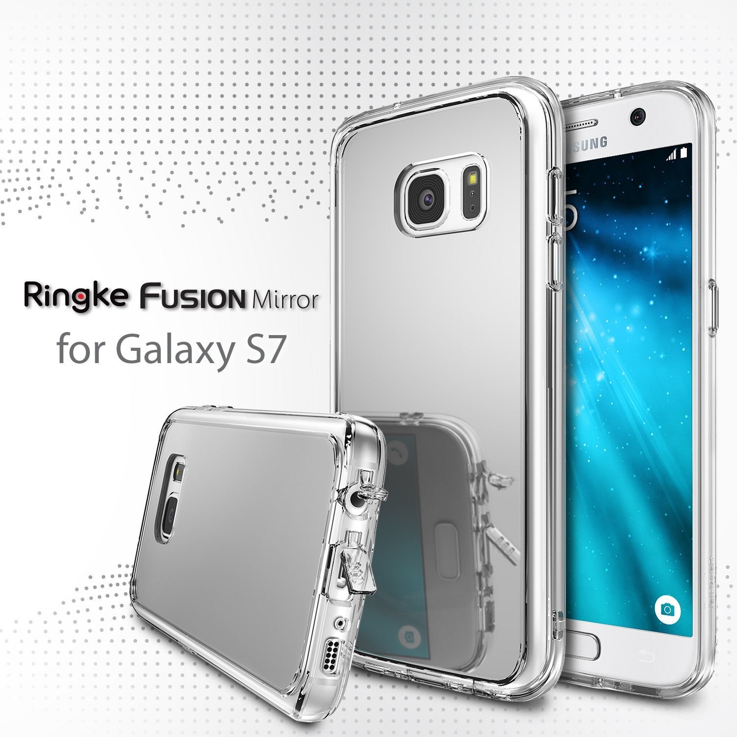 ringke mirror back cover case for galaxy s7